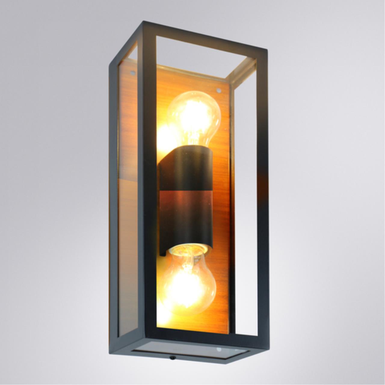 Настенный уличный светильник Arte Lamp BELFAST A4569AL-2BR — фото 3