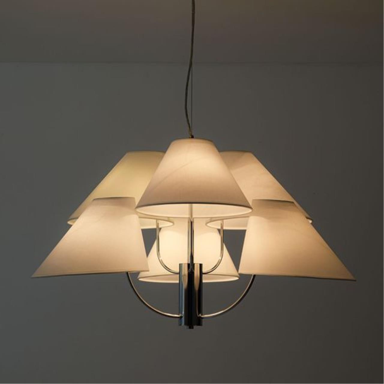Дополнительная картинка Подвесная люстра Arte Lamp RONDO A4086LM-6CC