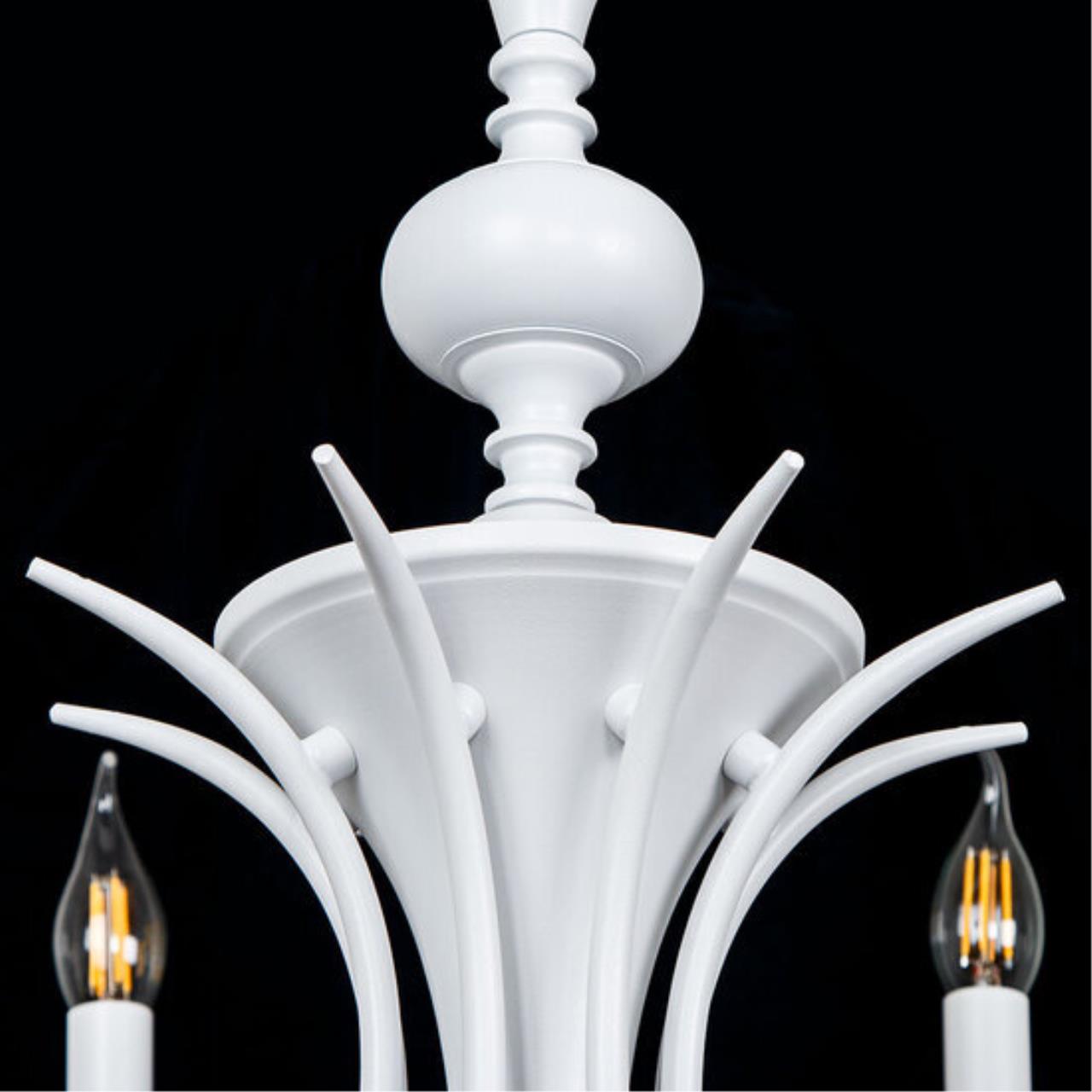 Дополнительная картинка Подвесная люстра Arte Lamp COLLINETTA A4094LM-8WH