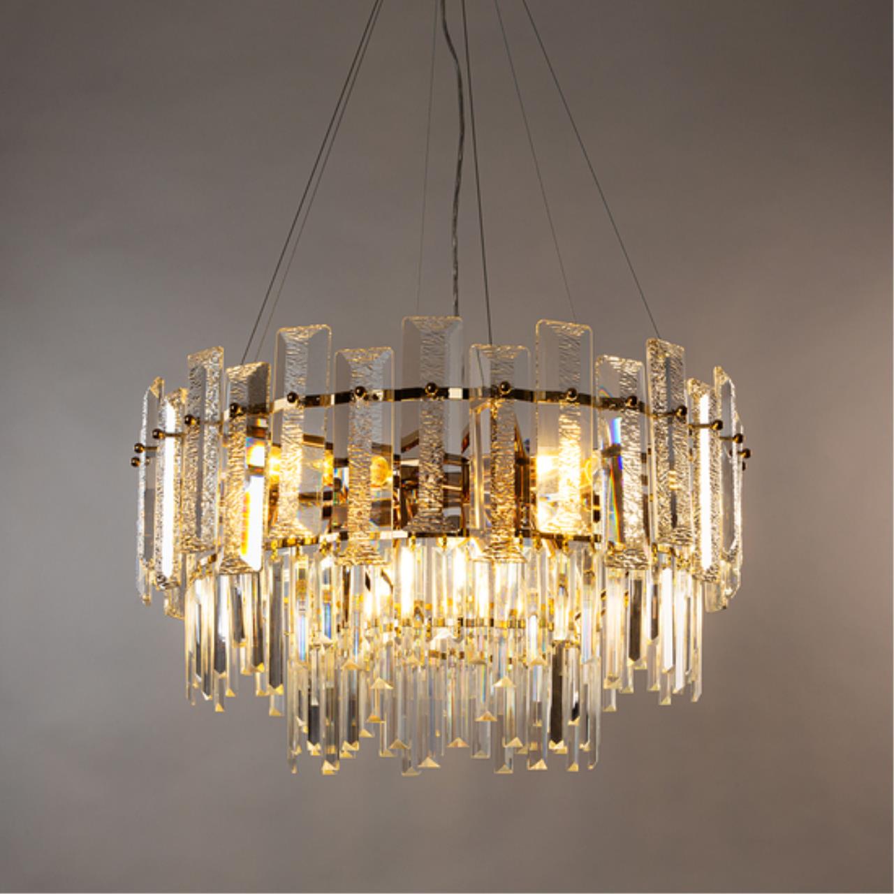 Дополнительная картинка Подвесная люстра Arte Lamp NICOLETTA A1052SP-10GO