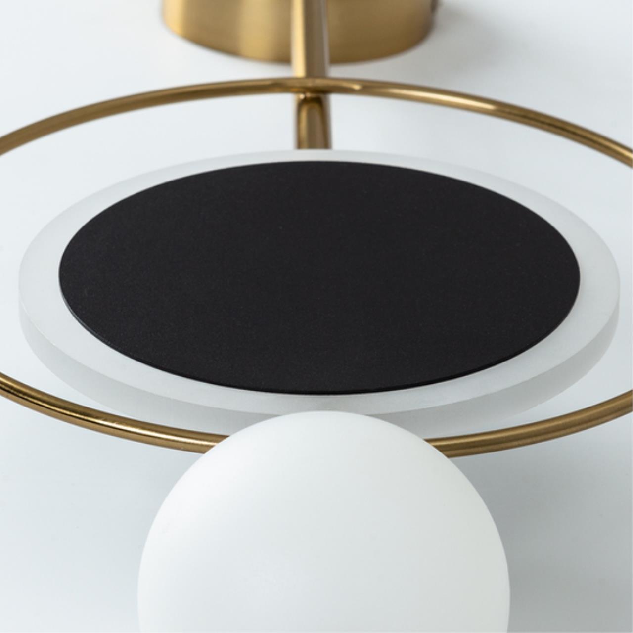 Картинка Настенный светильник Arte Lamp POLARIS A2604AP-7BK