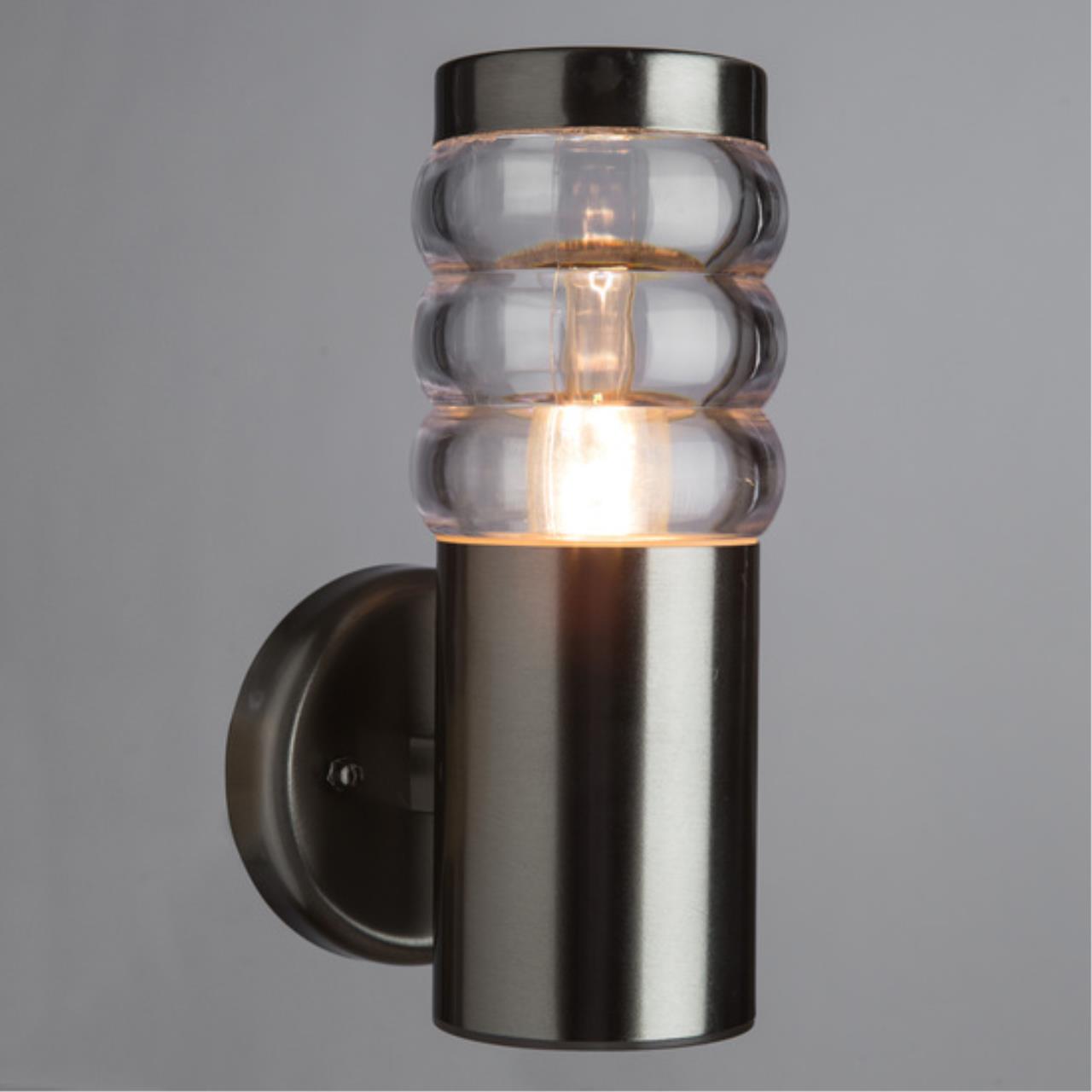 Уличный настенный светильник Arte Lamp Portico A8381AL-1SS — фото 14