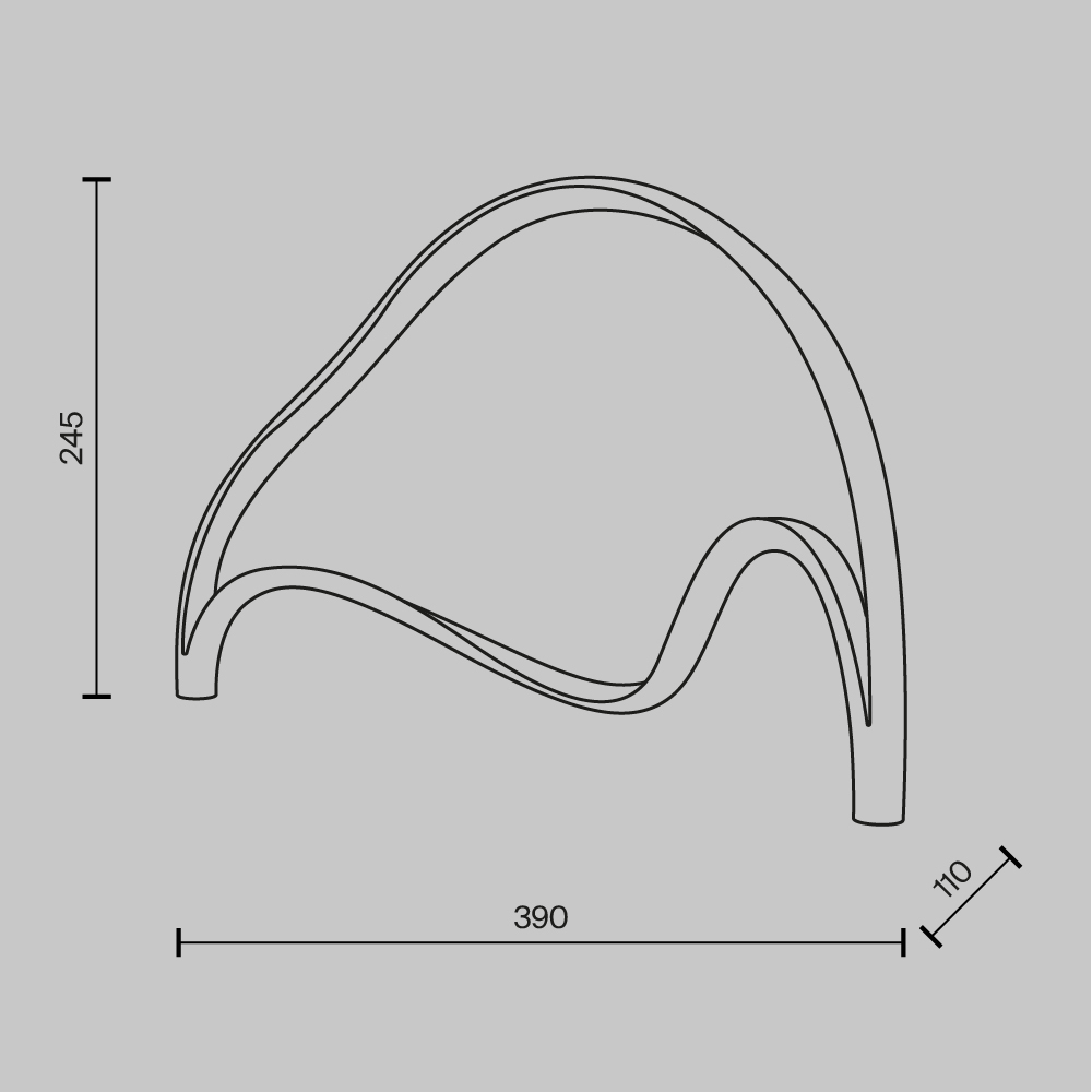Дополнительная картинка Настольный светильник Maytoni MOD283TL-L12BS3K