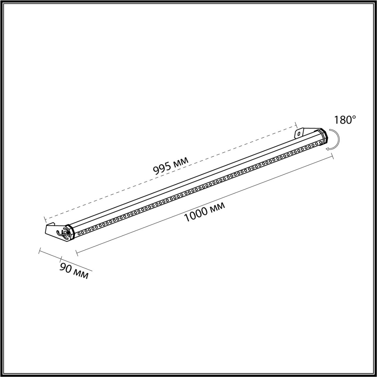 Картинка 7040/22WL Odeon Light Фасадный поворотный на 180° светильник GRAZE
