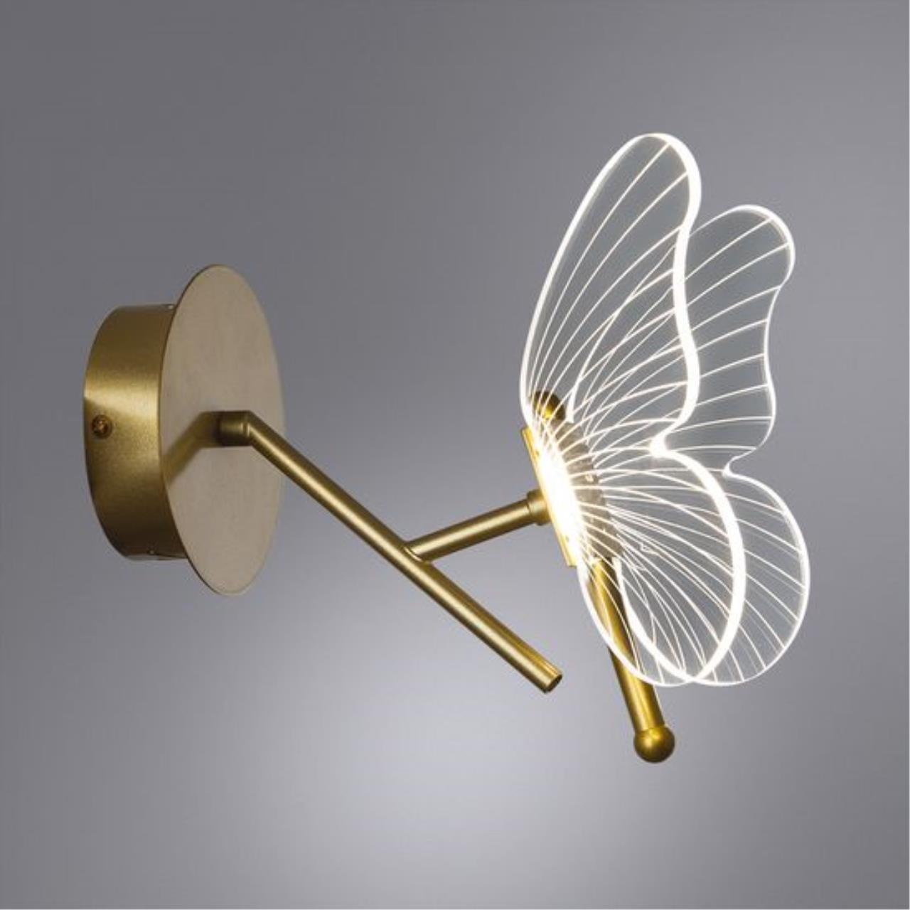 Дополнительная картинка Настенный светильник Arte Lamp DARCY A2187AP-1GO