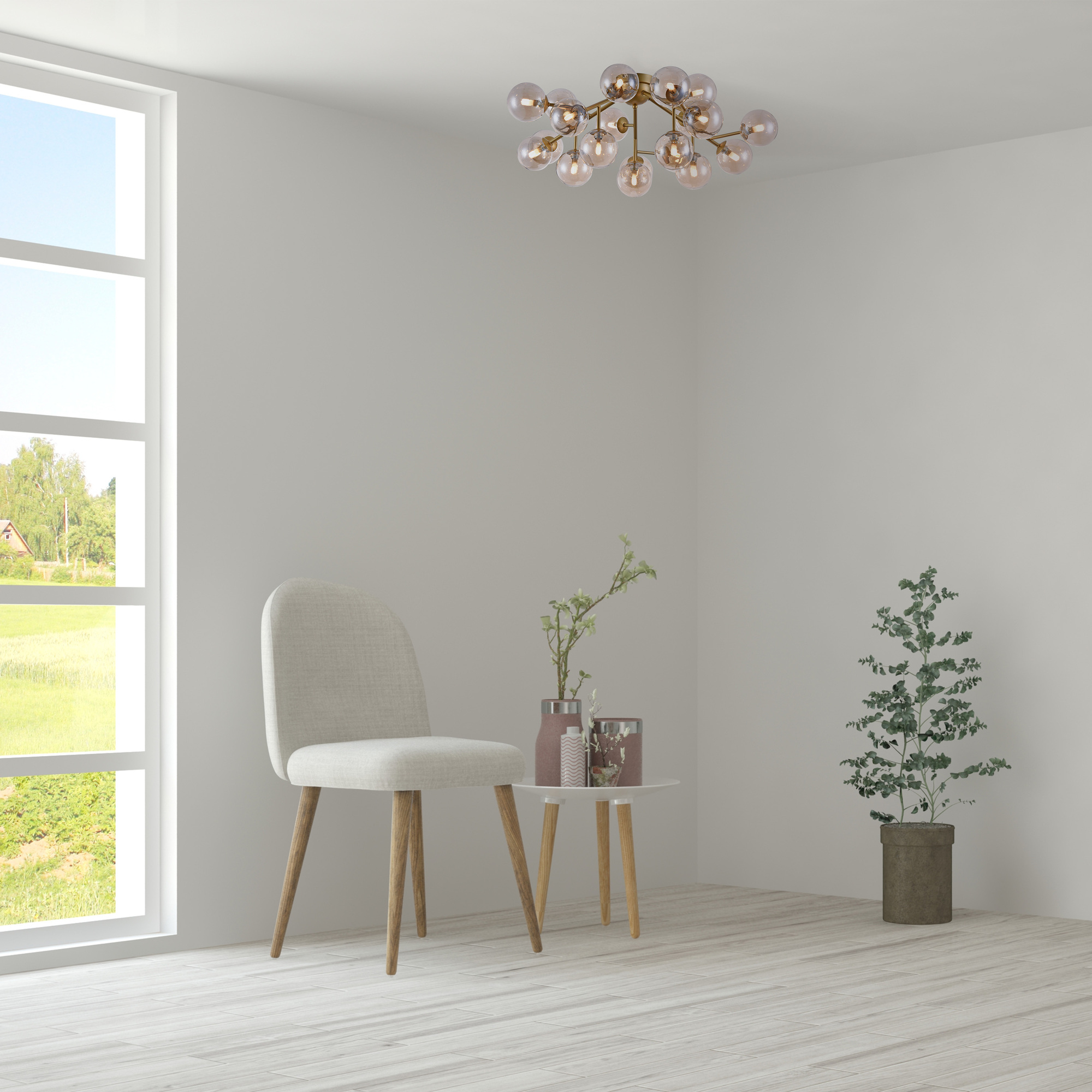 Дополнительная картинка Потолочный светильник Maytoni Dallas MOD545PL-20G