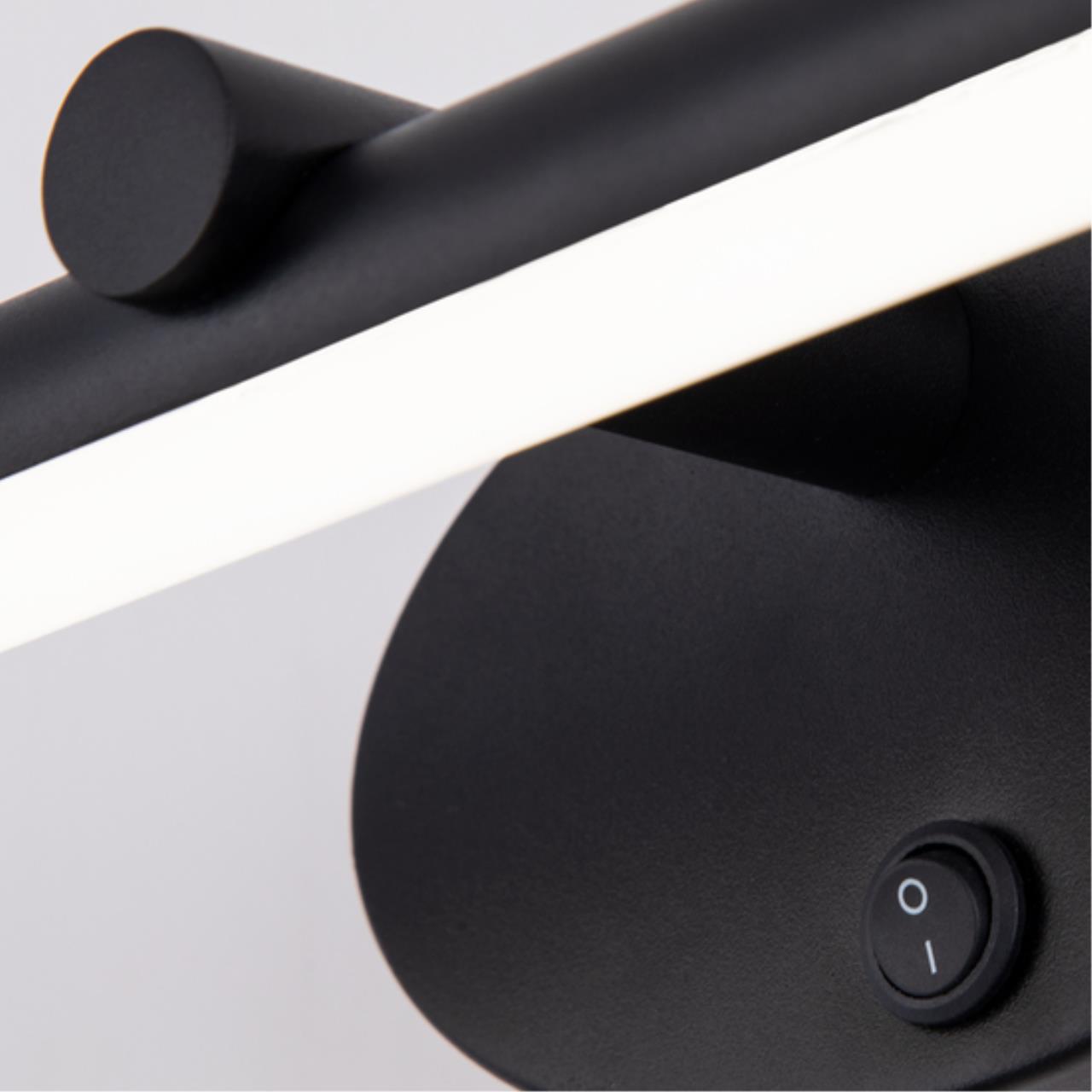 Картинка Подсветка для зеркал Arte Lamp Ronnie A8025AP-1BK