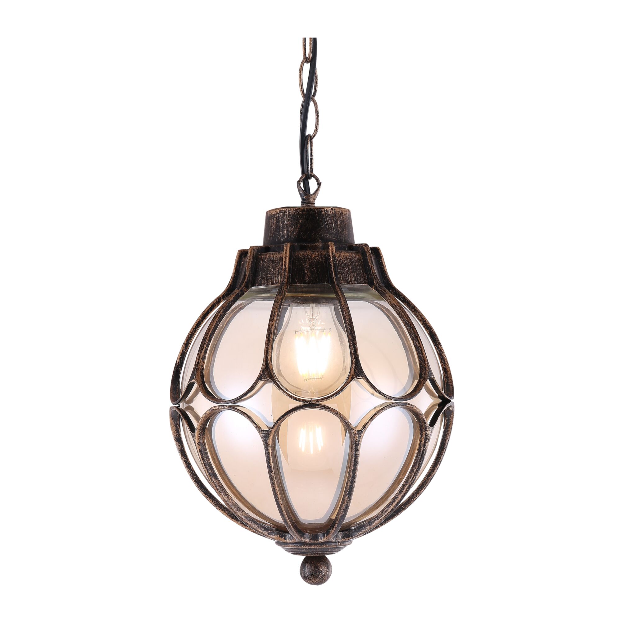 Дополнительная картинка Уличный подвесной светильник Maytoni Via O024PL-01G