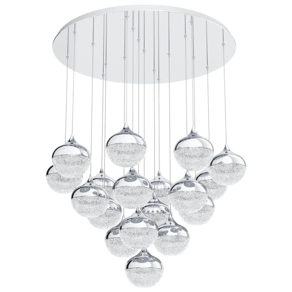 Дополнительная картинка Подвесная светодиодная люстра Eglo Mioglia 39528