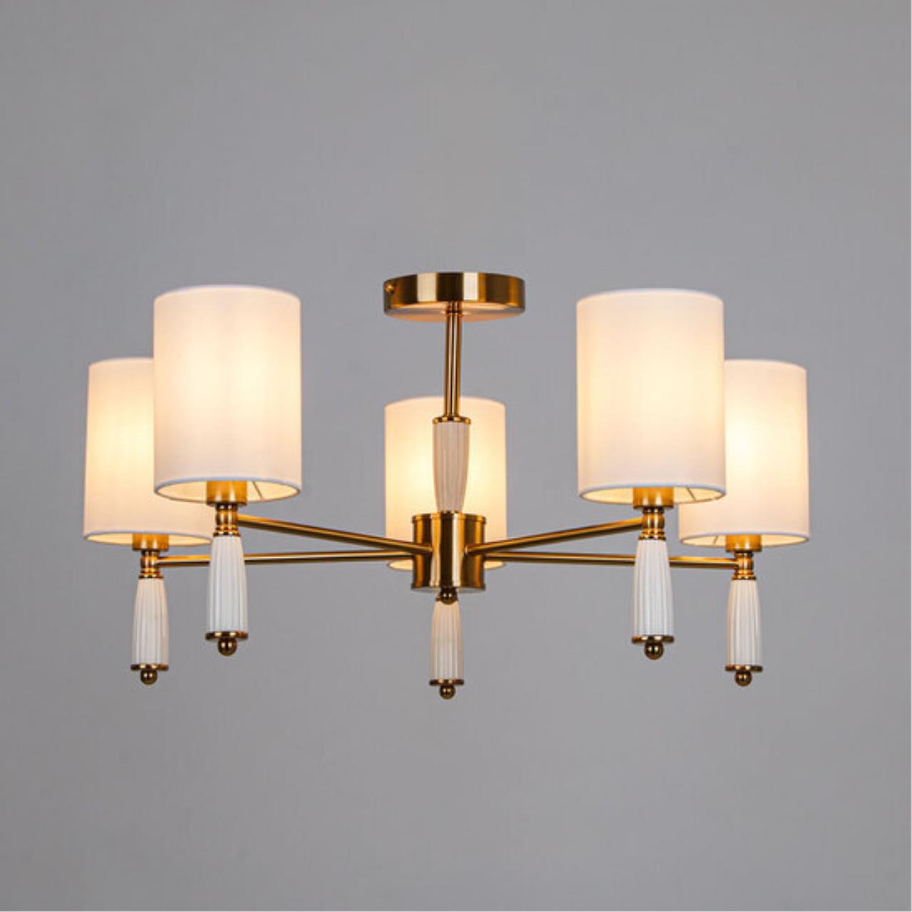 Люстра на штанге Arte Lamp WAVERLEY A4102PL-5PB — фото 3