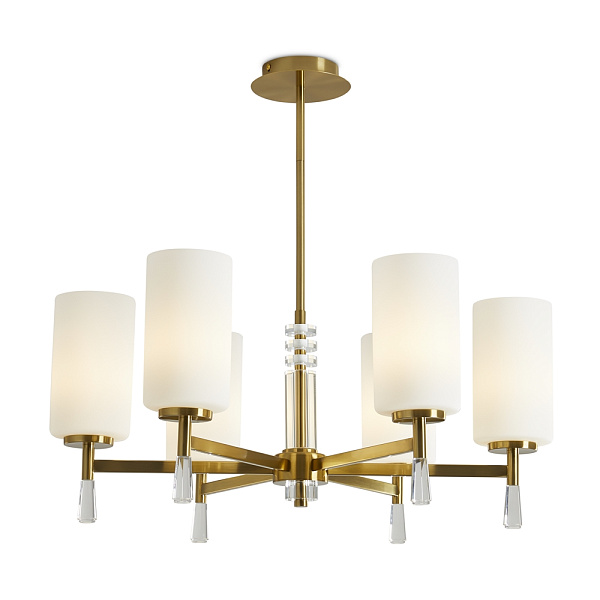 люстры подвесная люстра freya fr2031pl-06bs, доставка по Казахстану 