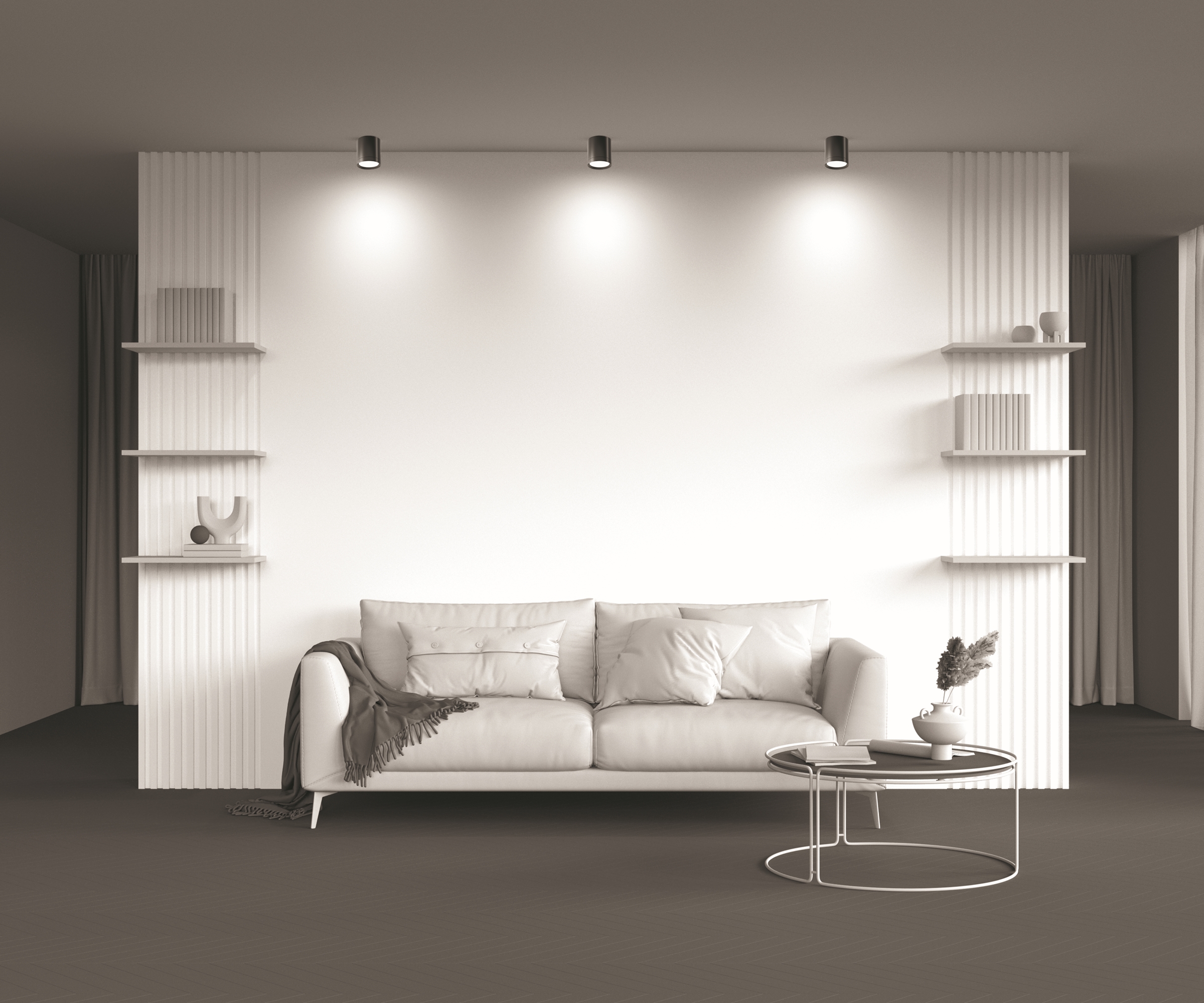 Дополнительная картинка Потолочный светильник Technical C086CM-GX53-MRD-B