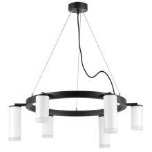 люстры lr0163638630 подвесной светильник rullo 6х50w gu10 черный (571016+214436-3+214486-3+202430-6), доставка по Казахстану 