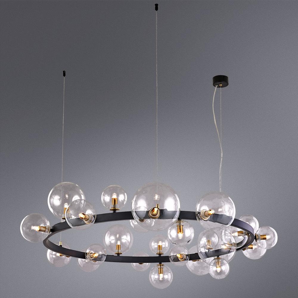 Картинка Подвесной светильник Arte Lamp Vincent A7790SP-24BK