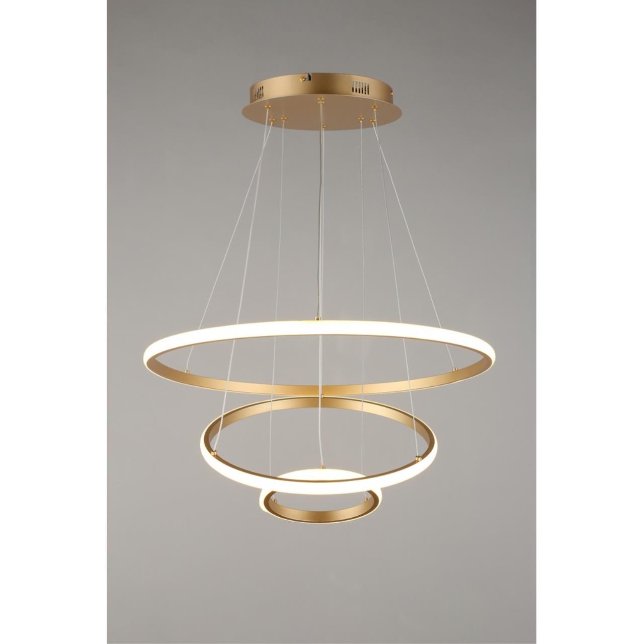 Картинка Подвесная светодиодная люстра Aployt Janina APL.018.13.60