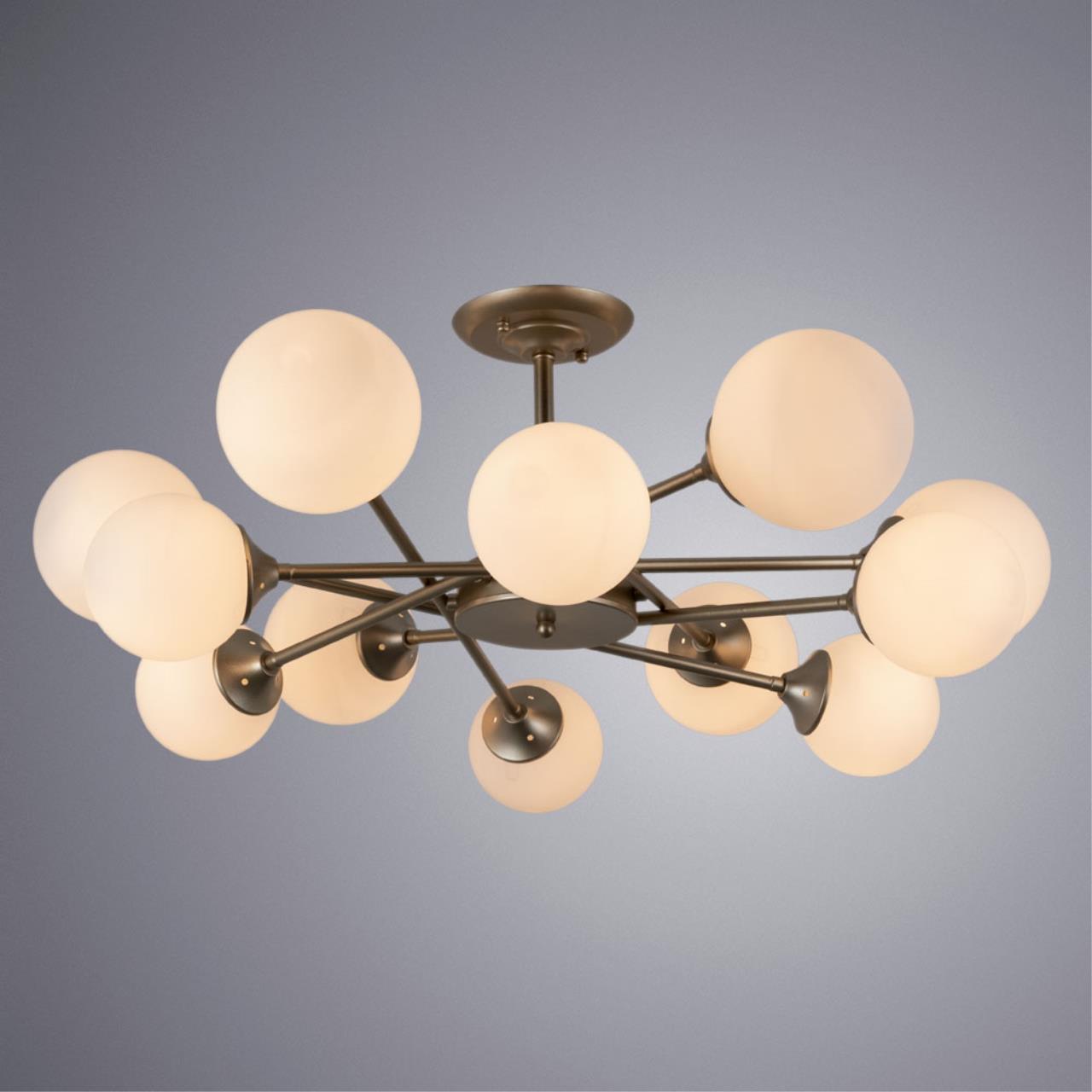 Картинка Потолочная люстра Arte Lamp Marco A2703PL-12SG