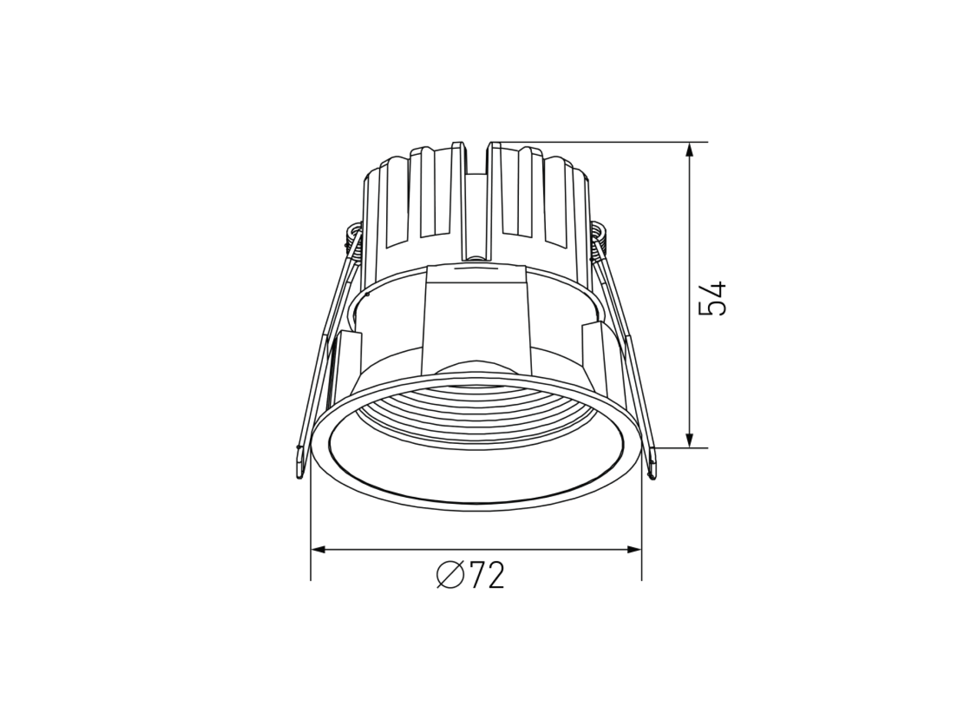 Картинка DL-RE1202-WH-WW  Светильник DesignLed DL-RE