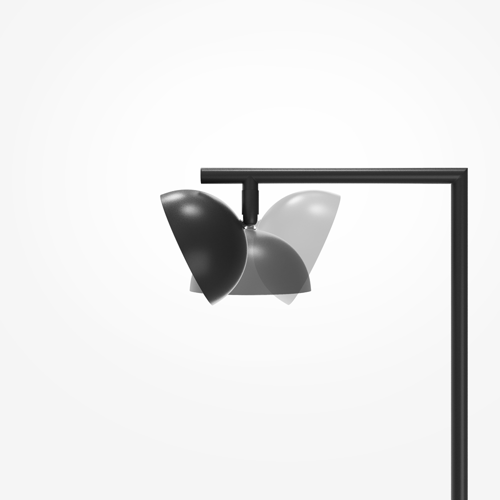 Дополнительная картинка Напольный светильник (торшер) Pikant MOD372FL-L10B3K