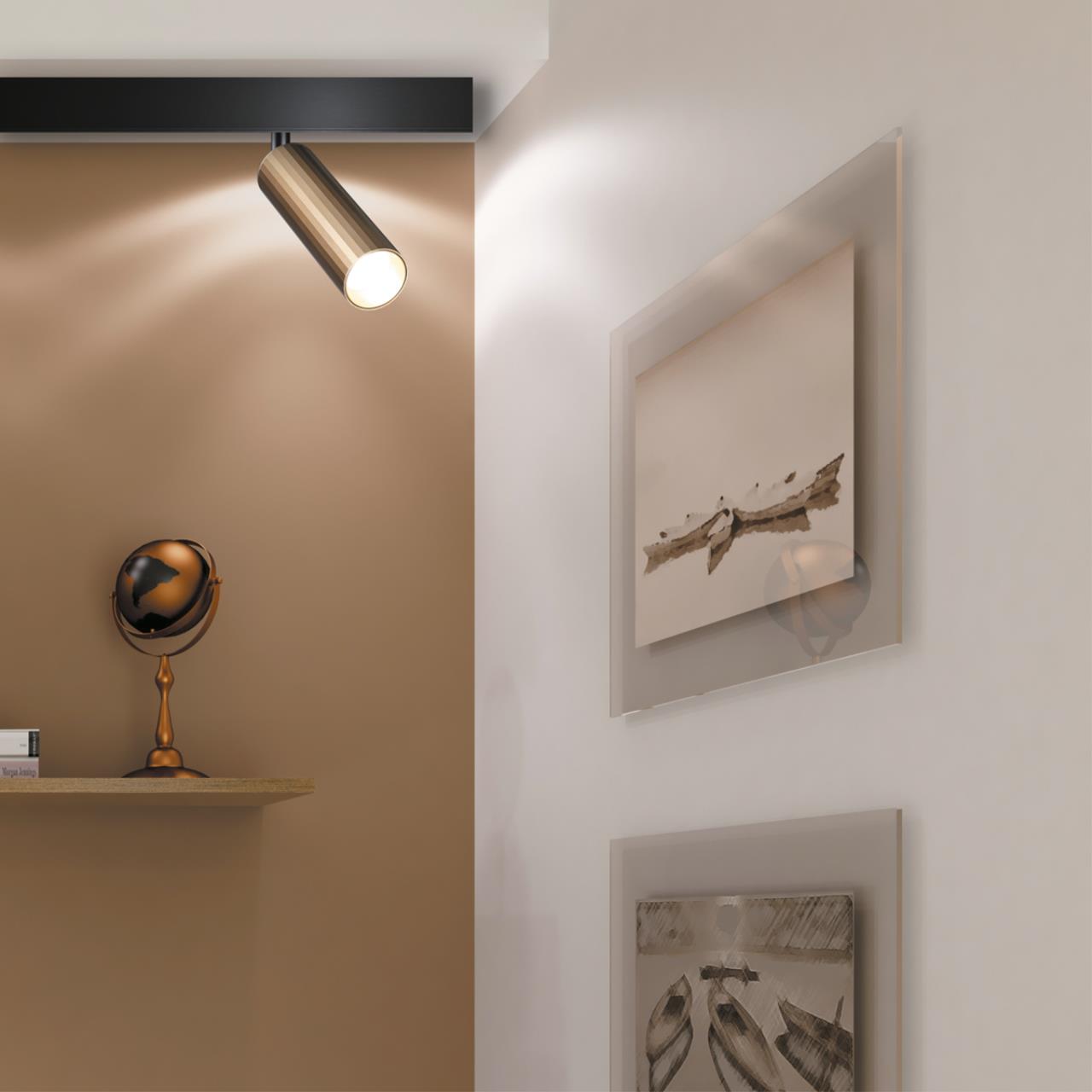 Дополнительная картинка Трековый светодиодный светильник Novotech Shino Flum 358988