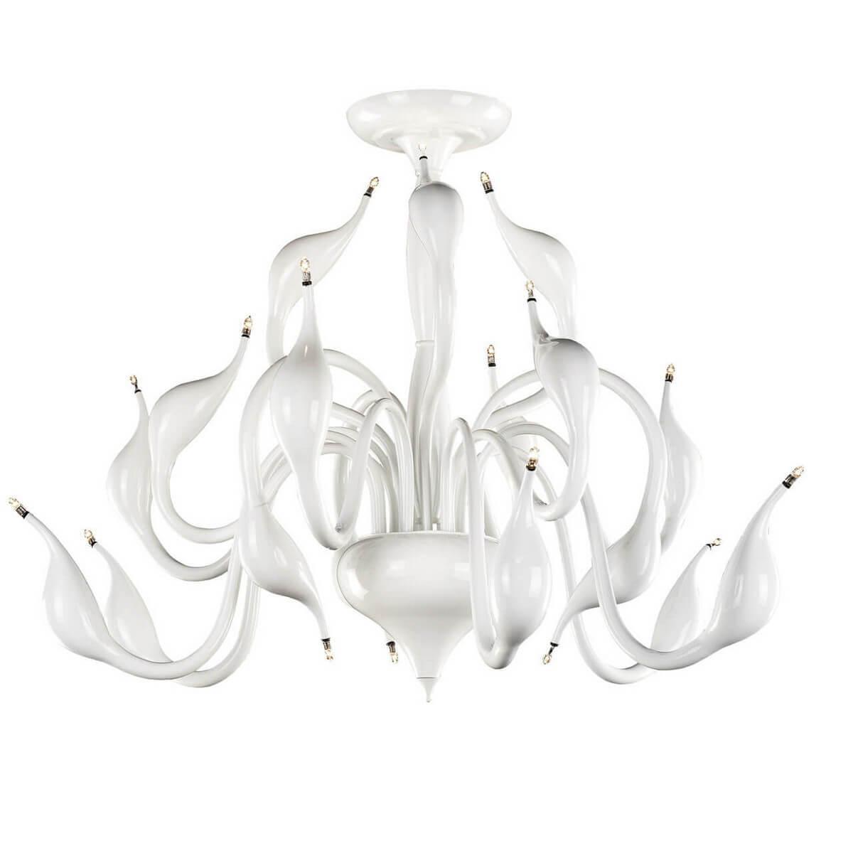 Потолочные Потолочная люстра Lightstar Cigno Collo Wt 751186, доставка по Казахстану 