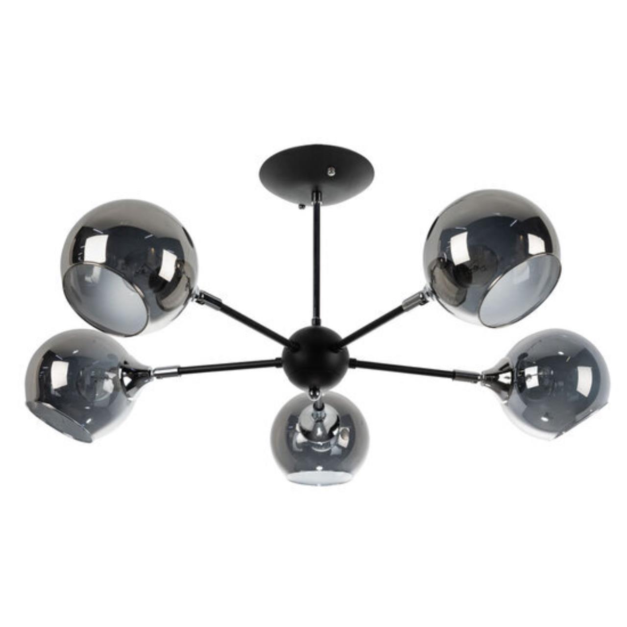 Потолочная люстра Arte Lamp Lagos A2708PL-5BK — фото 4