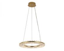 newport 8240 8241/400 gold new , подвесной светильник, gold сlear crystal d40*h3,3/250 см led strip 27w 3100k 2970lm, доставка по Казахстану 