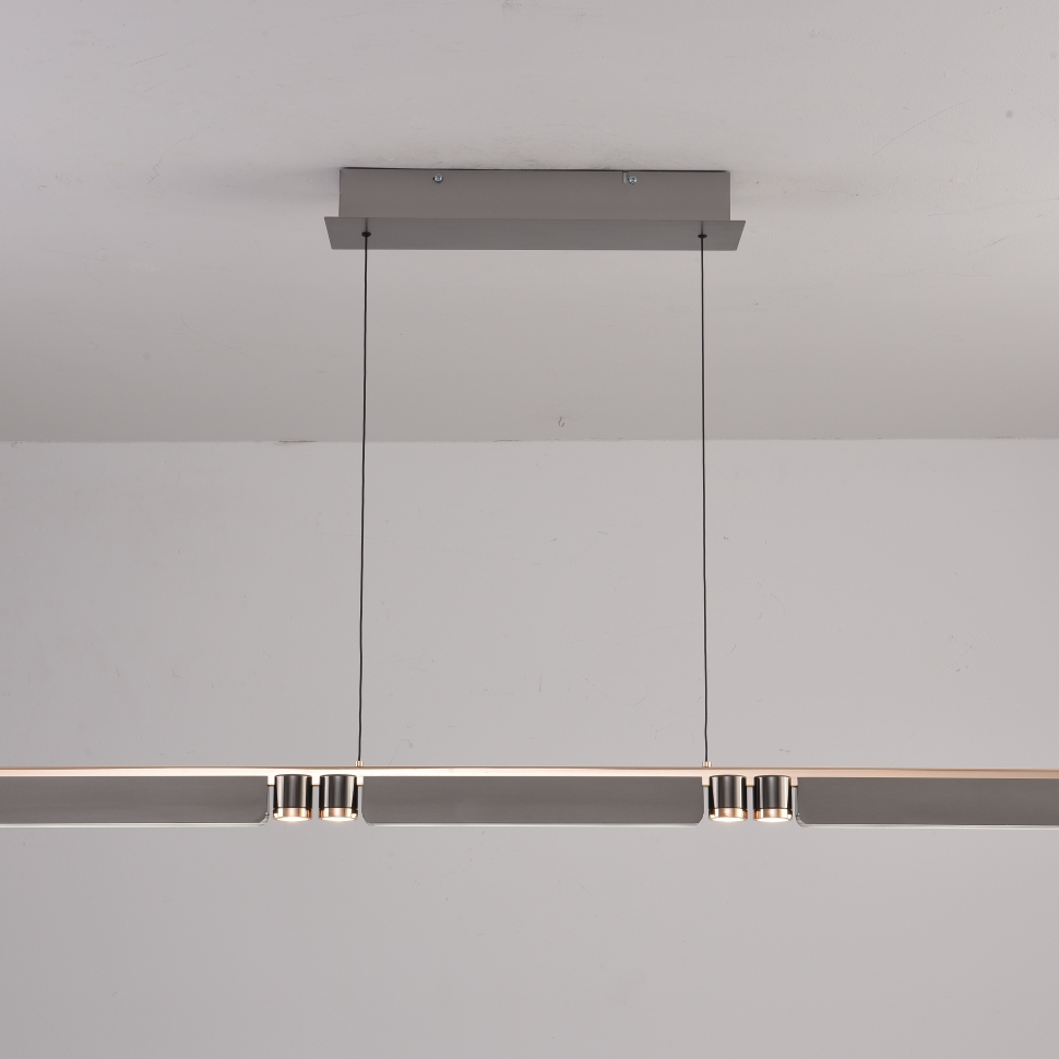 Картинка Светильник подвесной iLEDEX Vision 9309D-1200-2 GR+BK