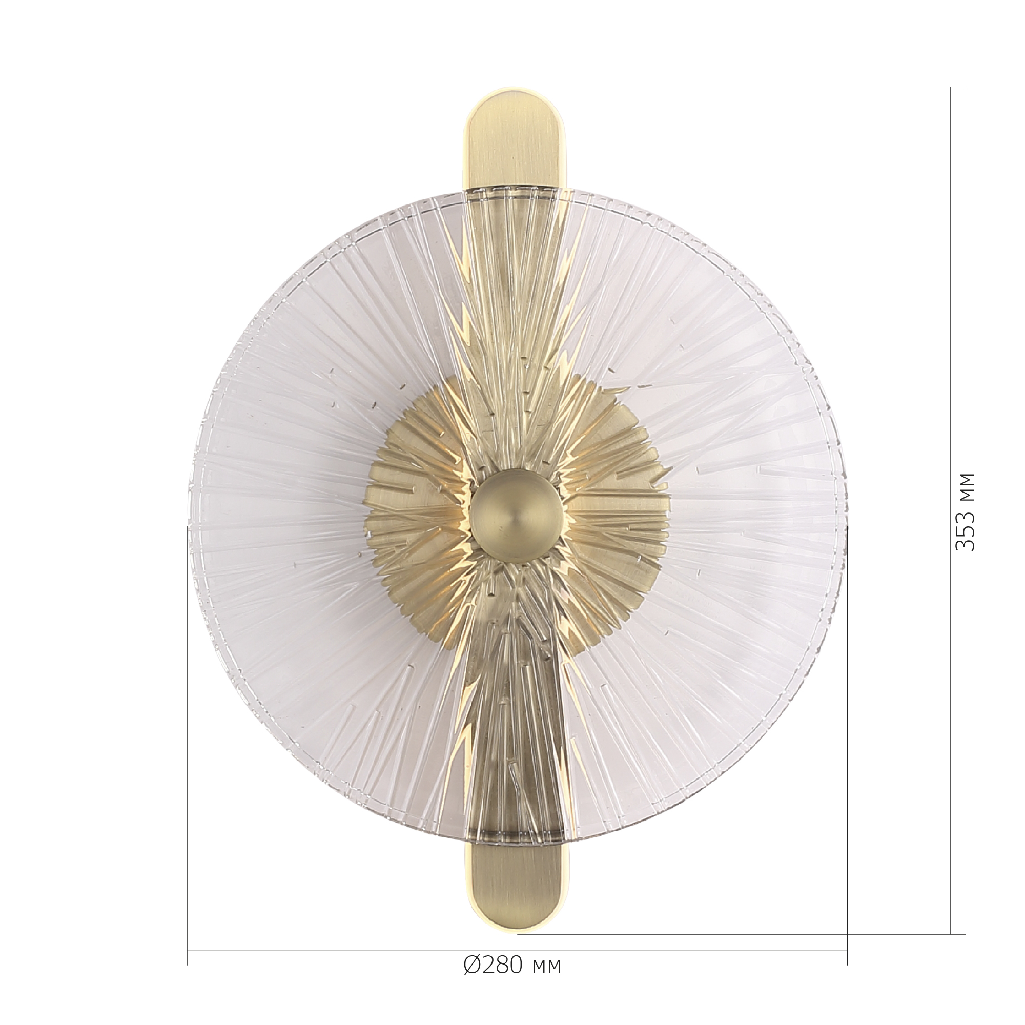 Картинка SL6141.301.01 Светильник настенный ST-Luce WASI