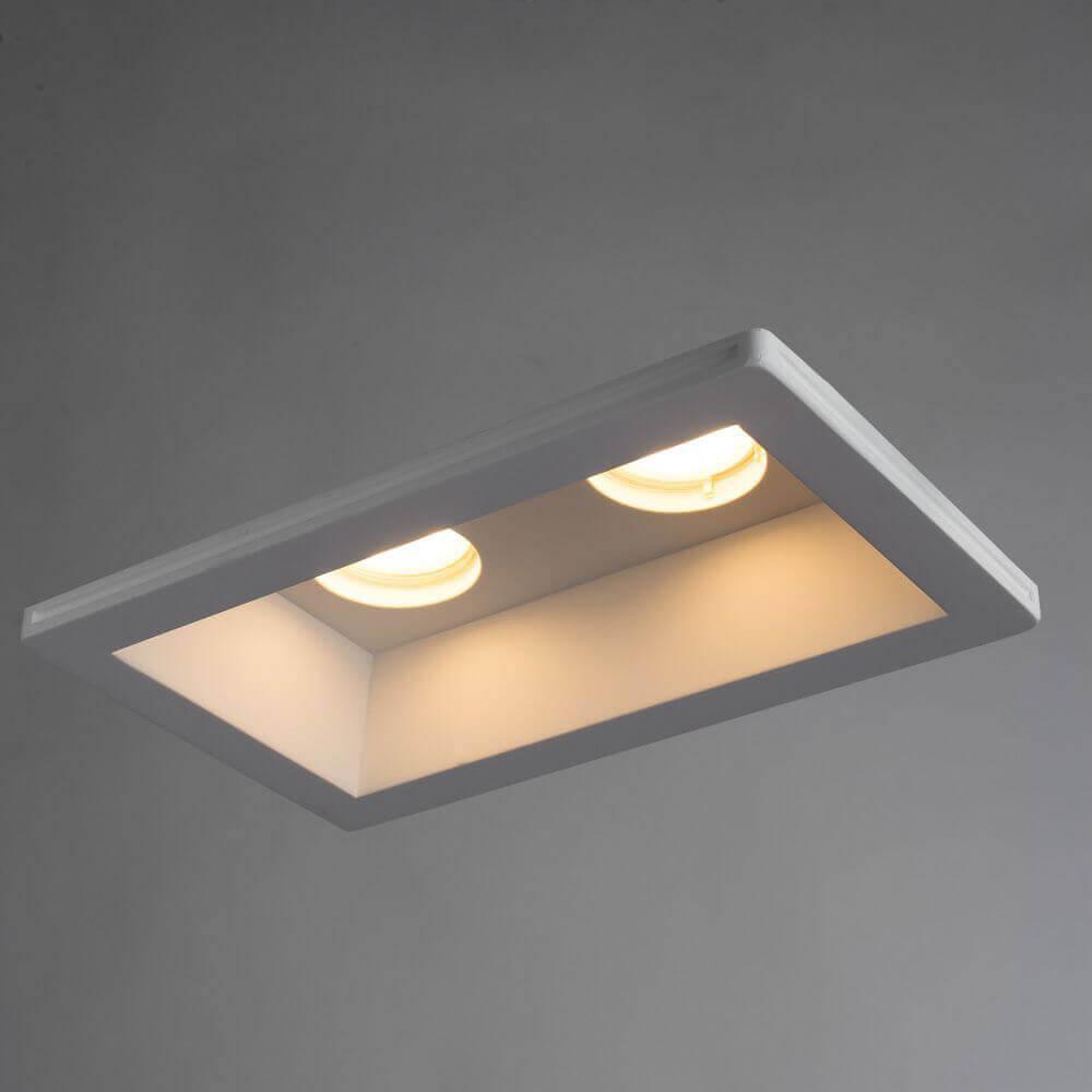Картинка Встраиваемый светильник Arte Lamp Invisible A9214PL-2WH