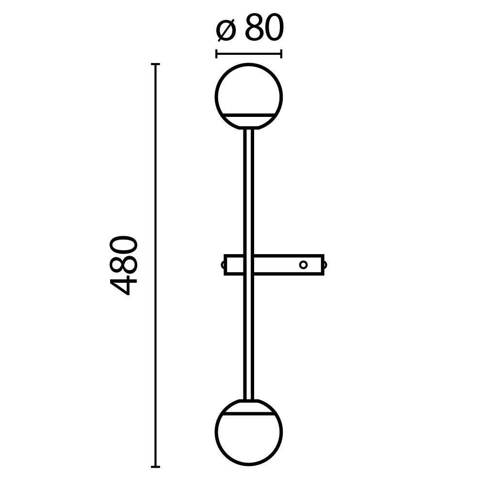 Дополнительная картинка Настенный светильник (бра) Maytoni MOD285WL-L10BS3K