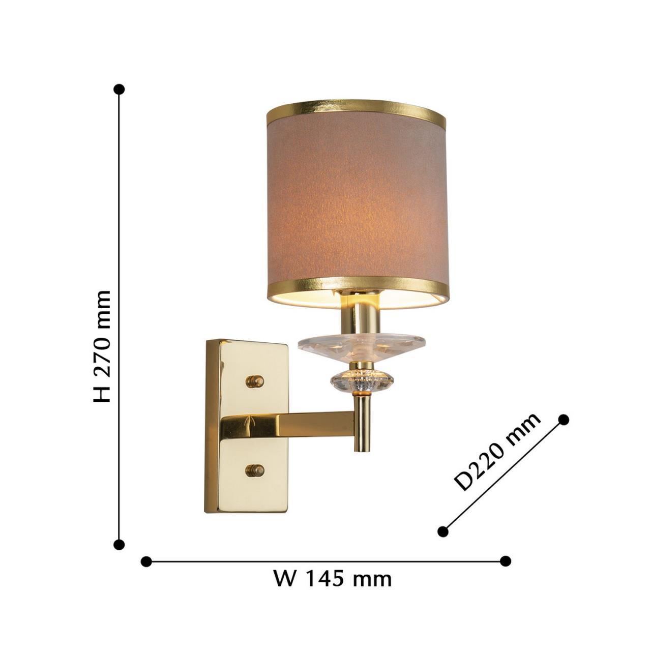 Дополнительная картинка Бра Favourite Rocca 2689-1W