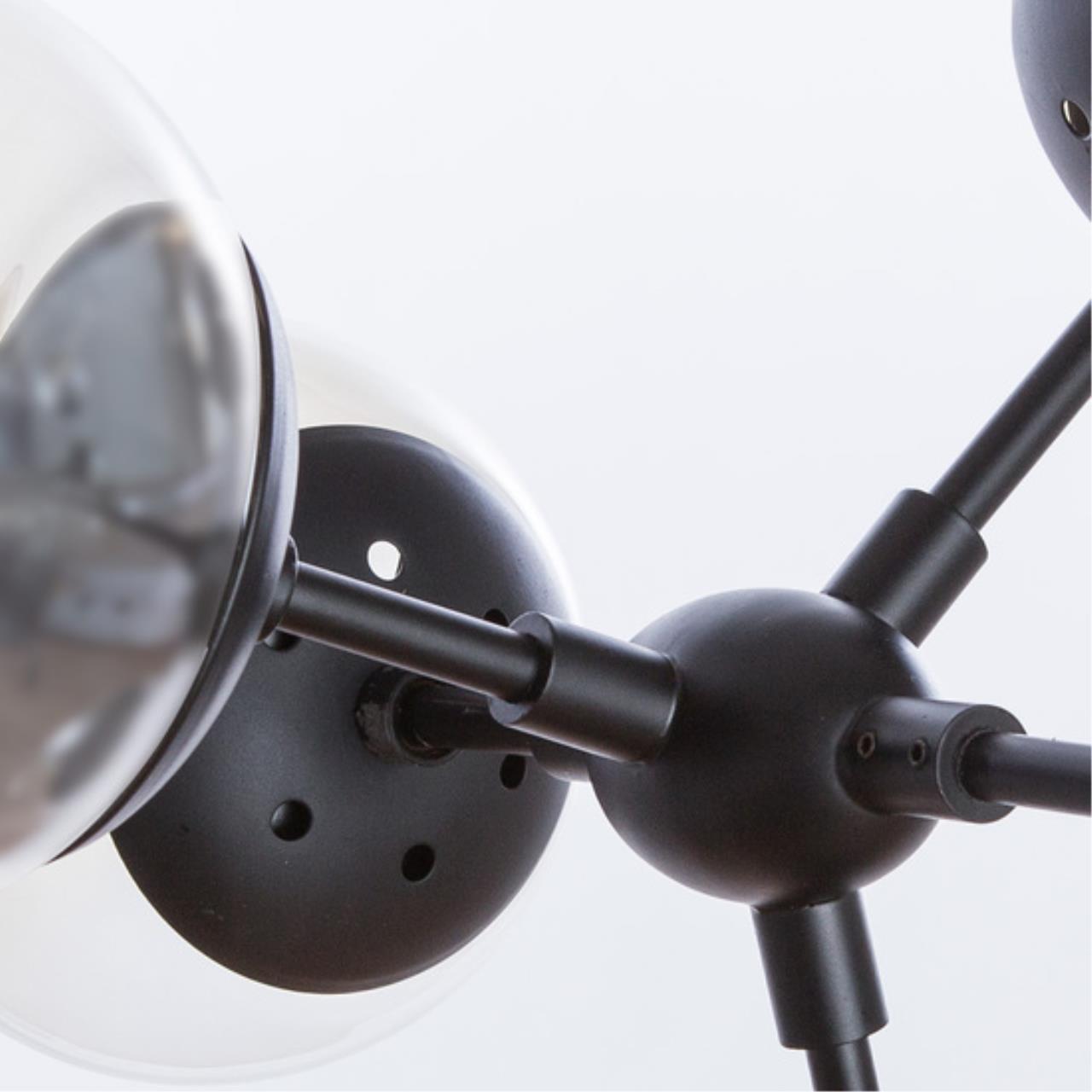 Дополнительная картинка Подвесная люстра Arte Lamp BOLLA A1664SP-12BK