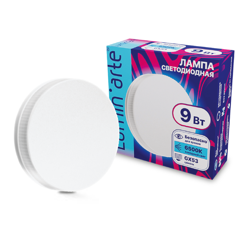 Картинка Светодиодная лампа Wolta LSTD-GX-9W6KGX53