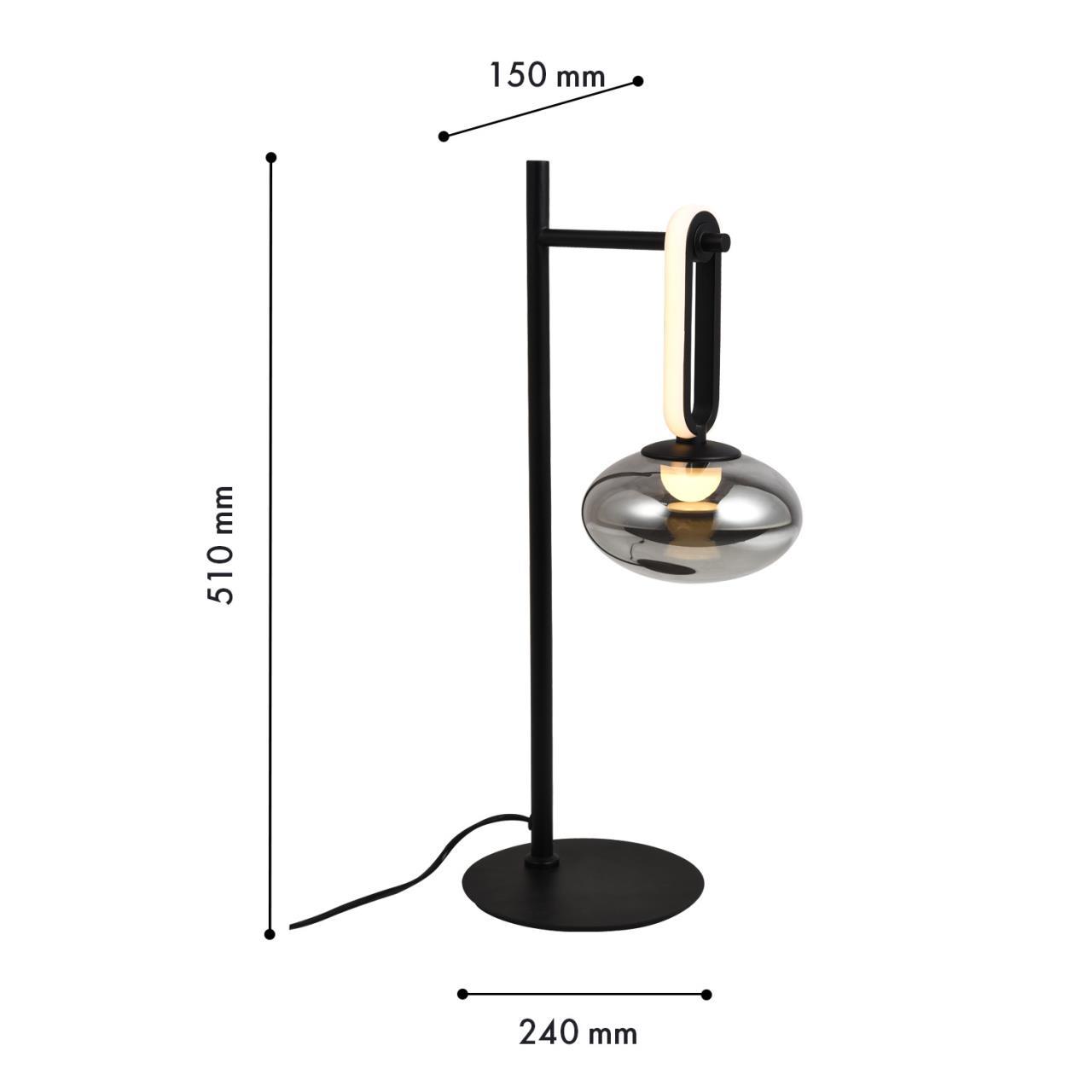 Дополнительная картинка Настольная лампа Baron 4284-1T