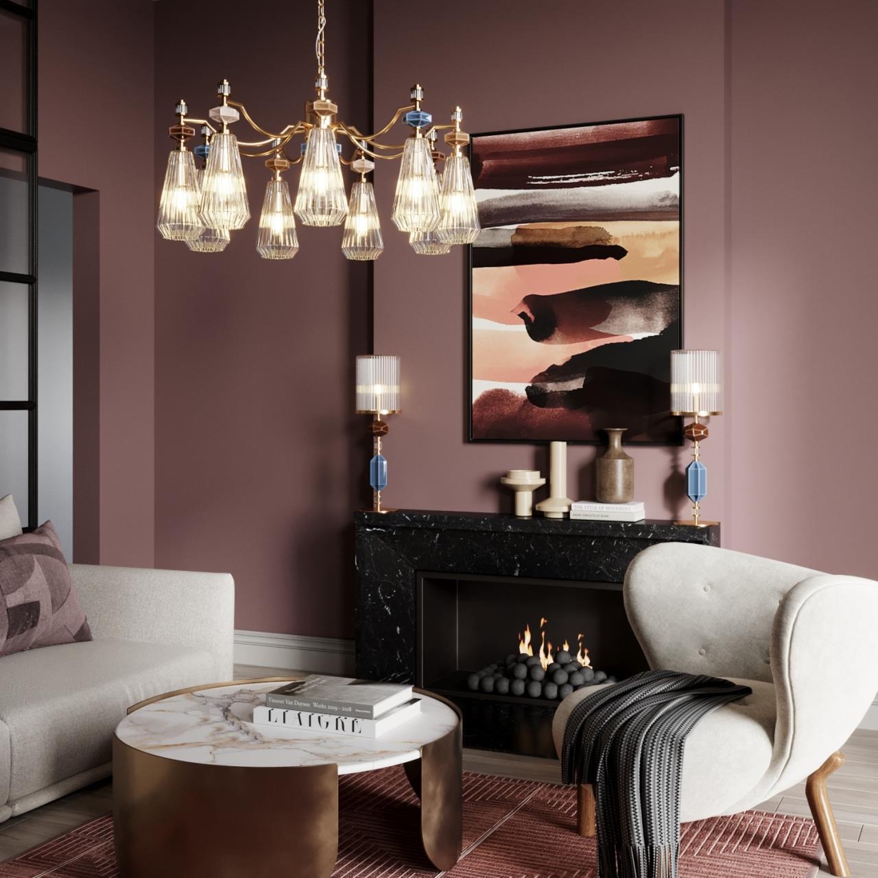 Картинка 5414/9 Odeon Light  Люстра TERRA