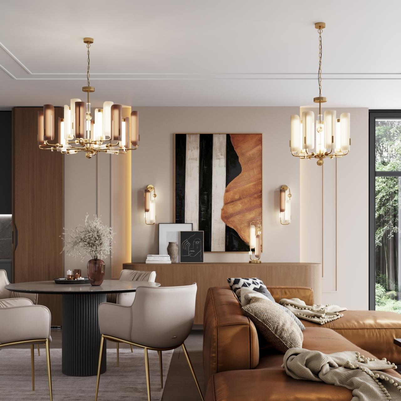 Картинка 5467/35L Odeon Light  Люстра LION