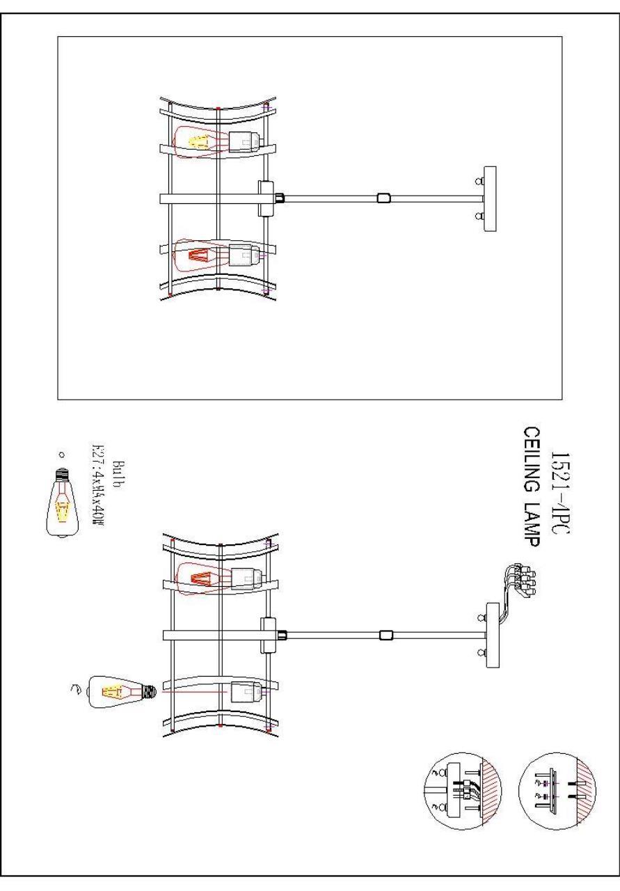 Дополнительная картинка Подвесная люстра Favourite Werk 1521-4PC