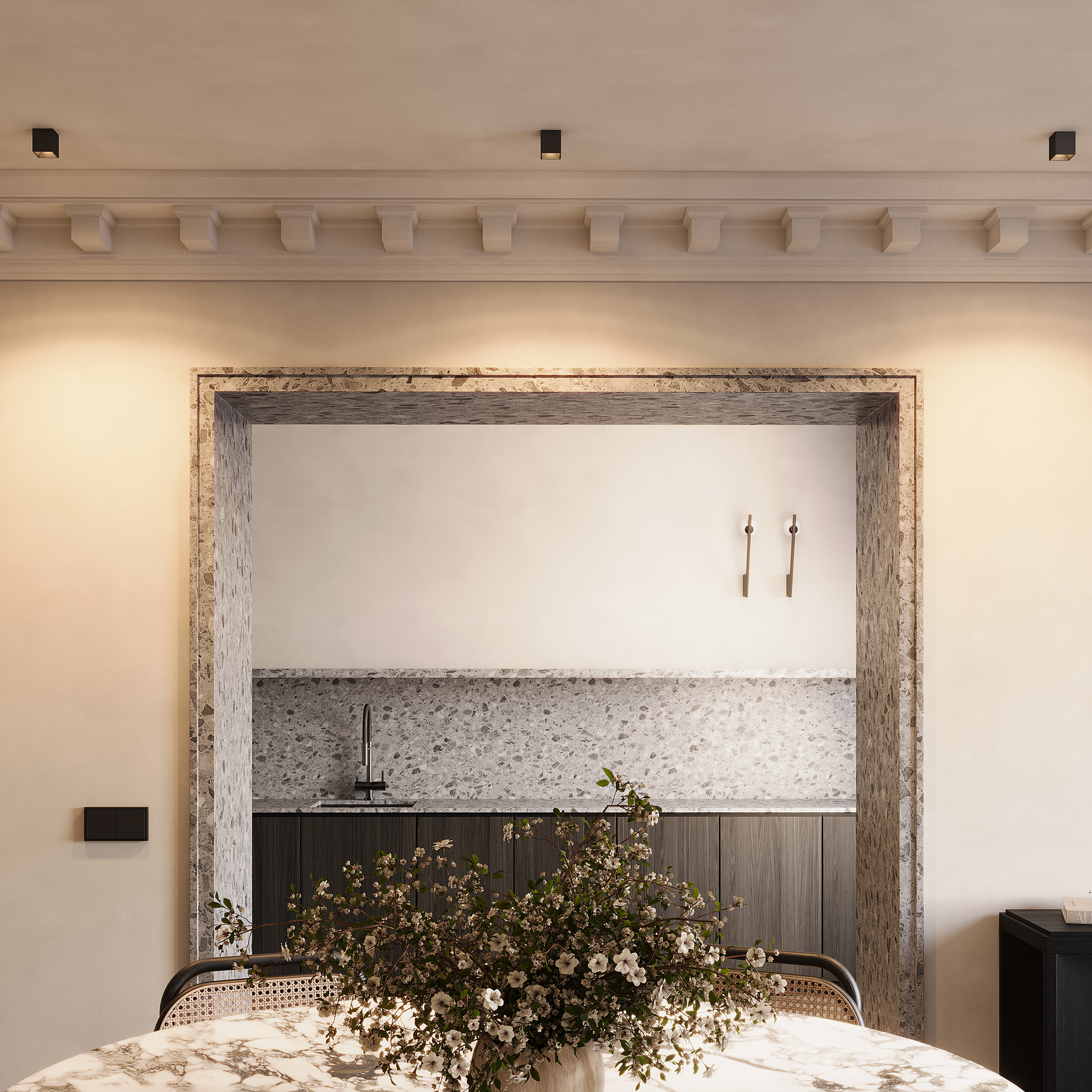 Картинка Потолочный светильник Technical C064CL-5W3K-SQ-B