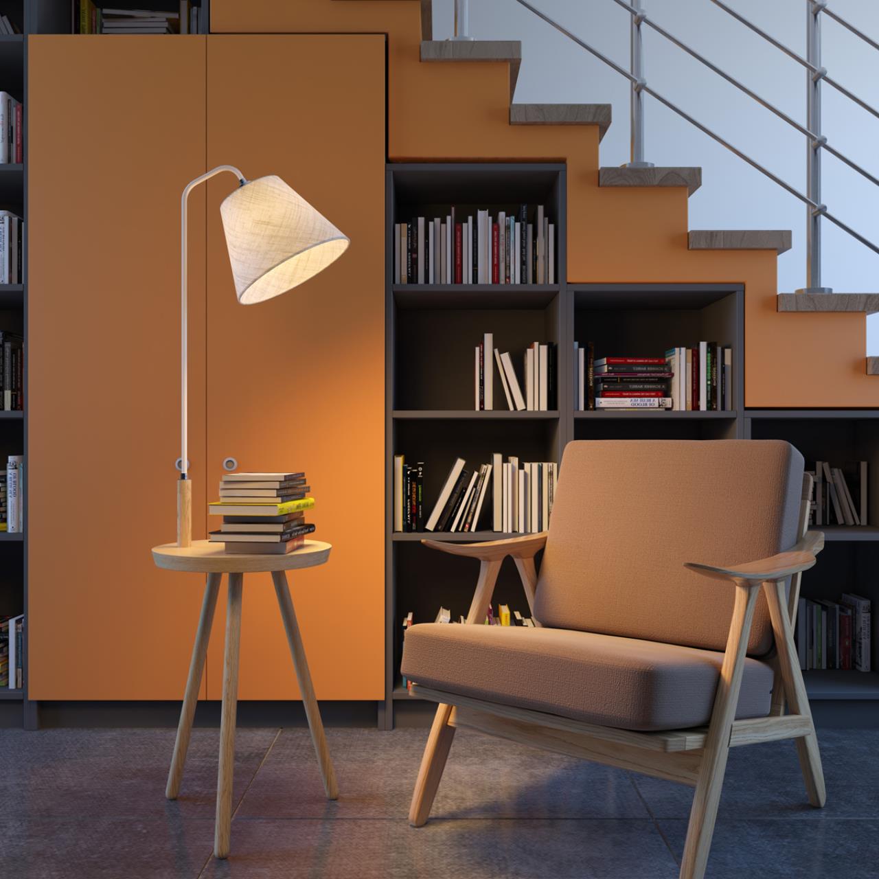 Дополнительная картинка Торшер Odeon Light Hall Kalda 4667/1F