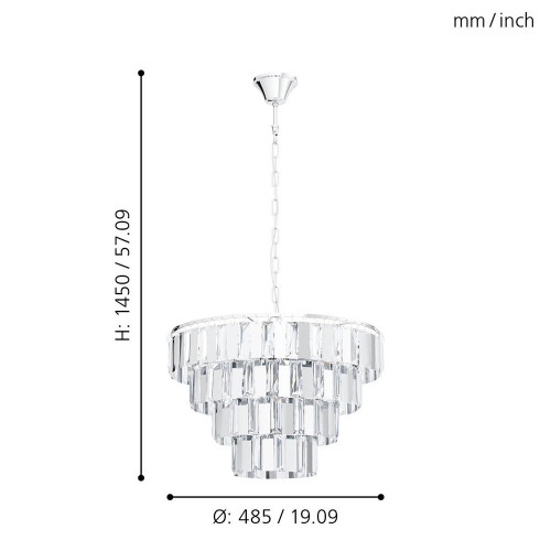 Картинка Подвесной светильник EGLO ERSEKA 99094