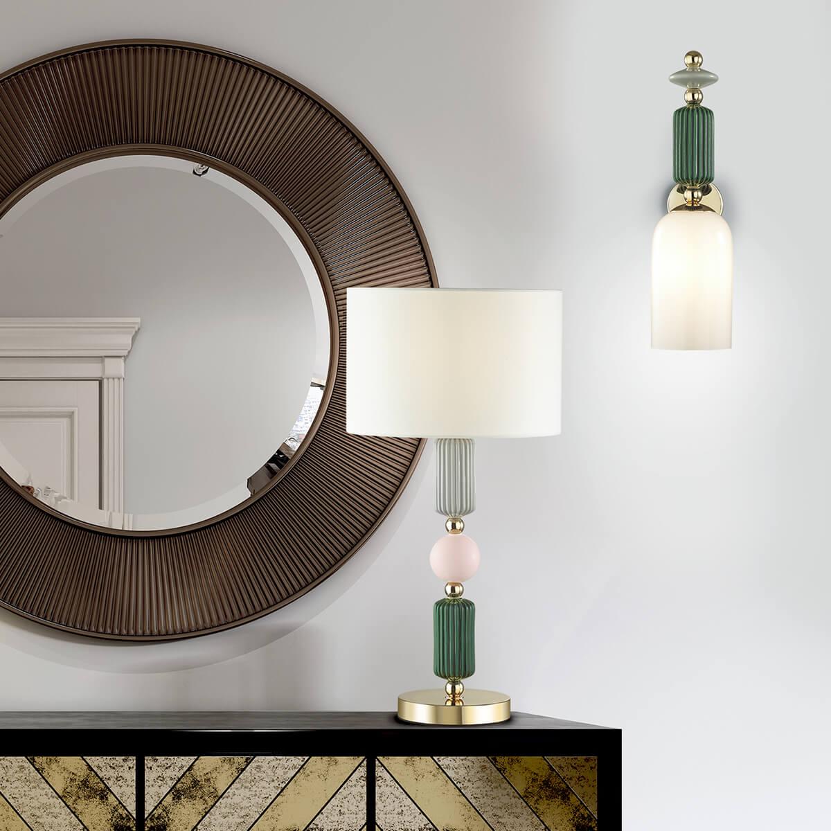 Дополнительная картинка Настольная лампа Odeon Light Classic Candy 4861/1T