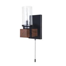 С 1 плафоном на стену Настенный светильник Arte Lamp DALIM A7014AP-1BK, доставка по Казахстану 