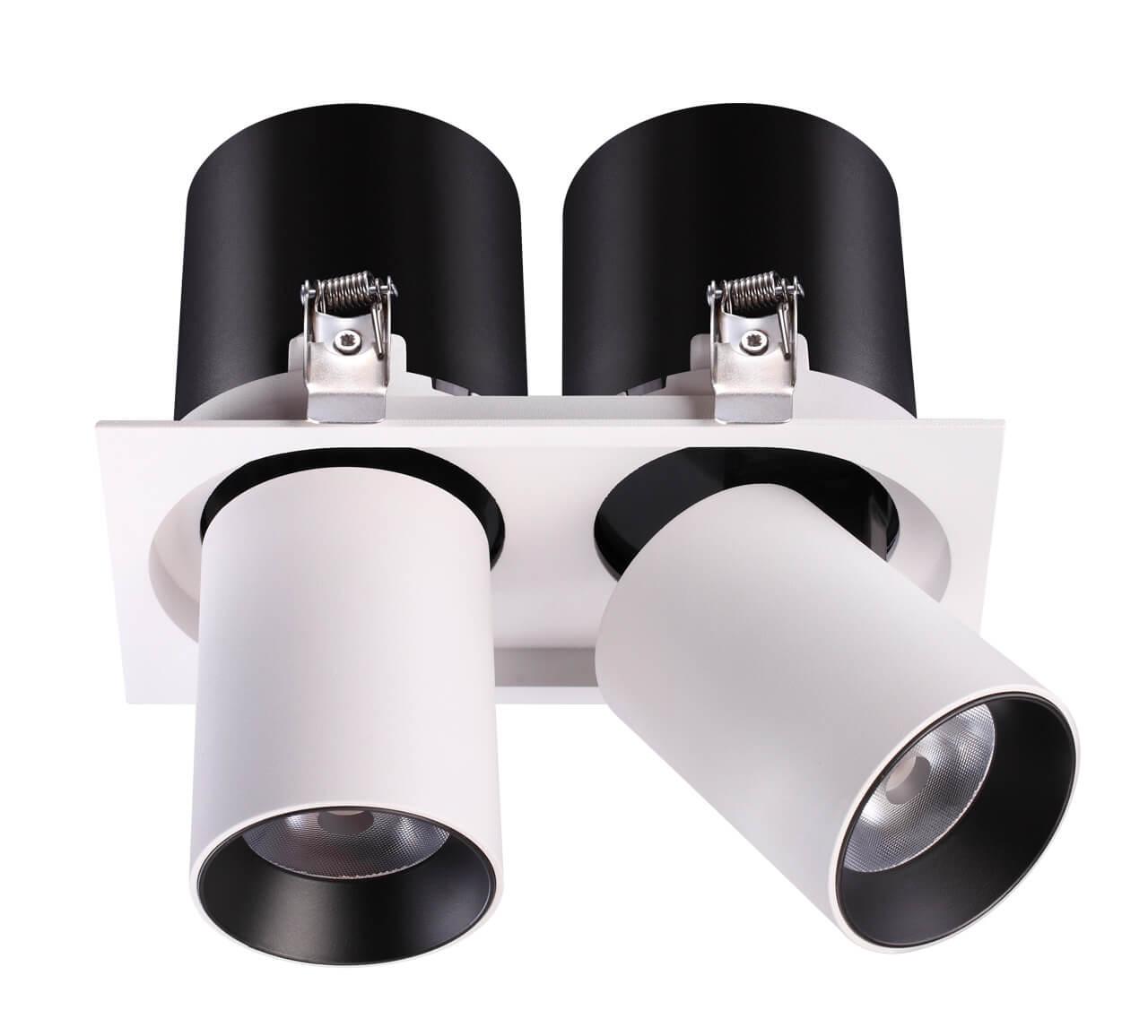 Дополнительная картинка Встраиваемый светодиодный светильник Novotech Spot Lanza 358083