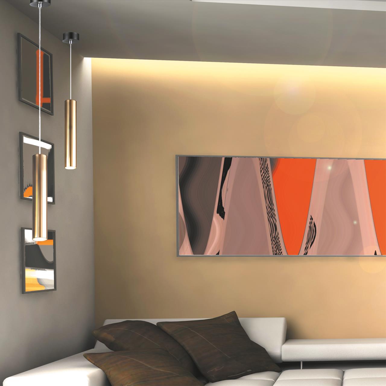 Дополнительная картинка Подвесной светодиодный светильник Novotech Over Alba 358985