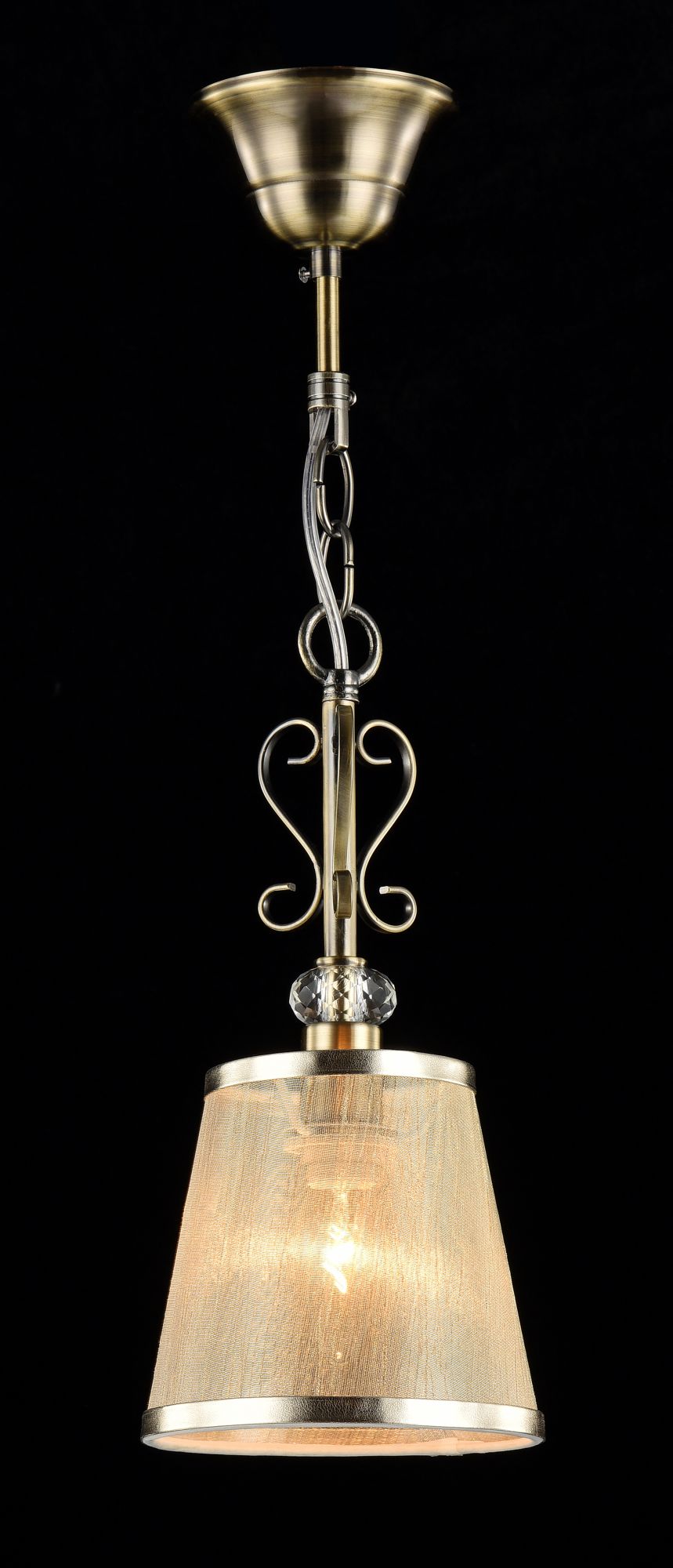 Дополнительная картинка Подвесной светильник Freya Driana FR2405-PL-01-BZ