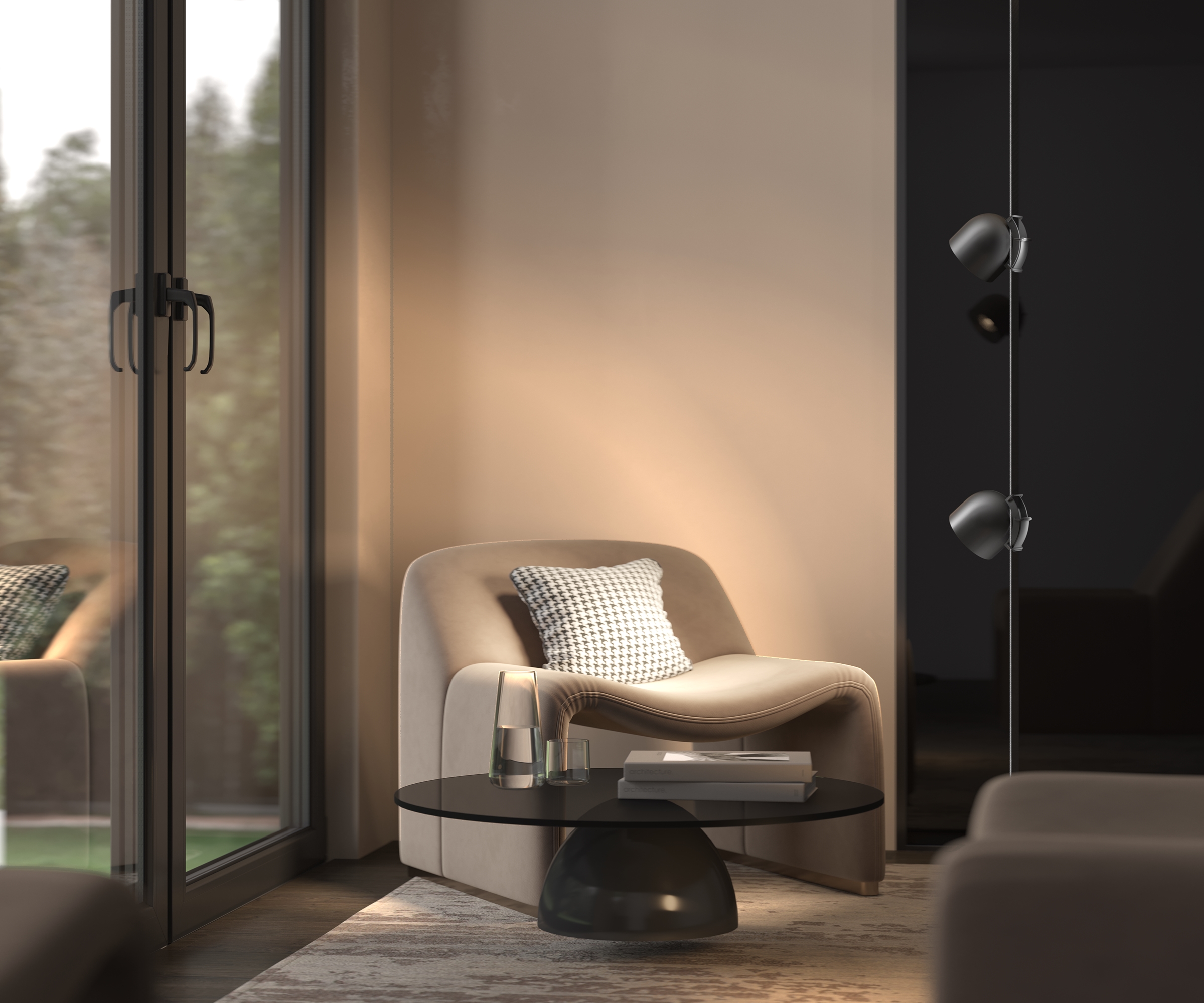 Дополнительная картинка Потолочный светильник Technical TR124B-12W3K-M-B