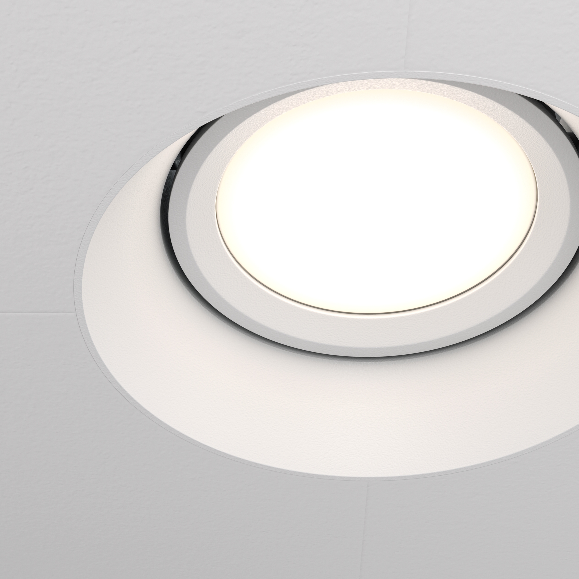 Дополнительная картинка Встраиваемый светильник Technical DL042-01-RD-W