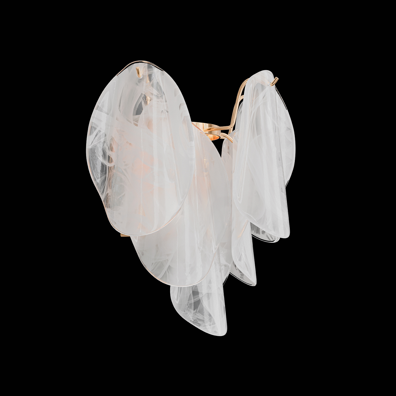 Картинка Настенный светильник Crystal Lux EMILIA 1641/402