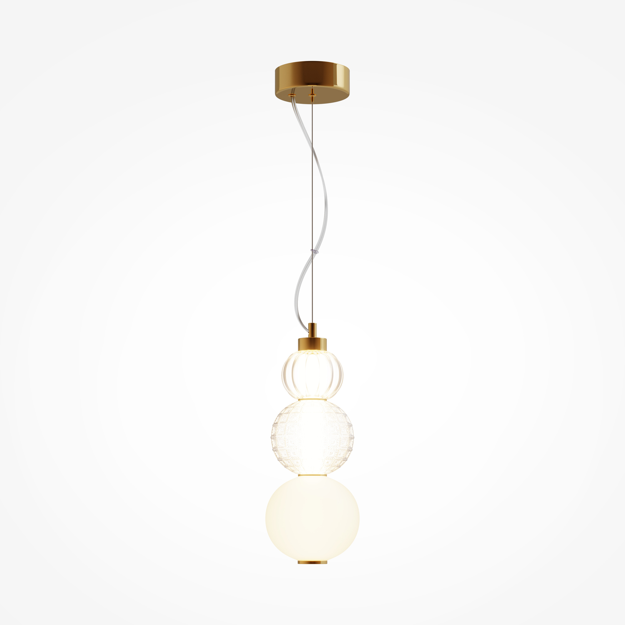 Дополнительная картинка Подвесной светодиодный светильник Maytoni Collar P069PL-L16CH3K