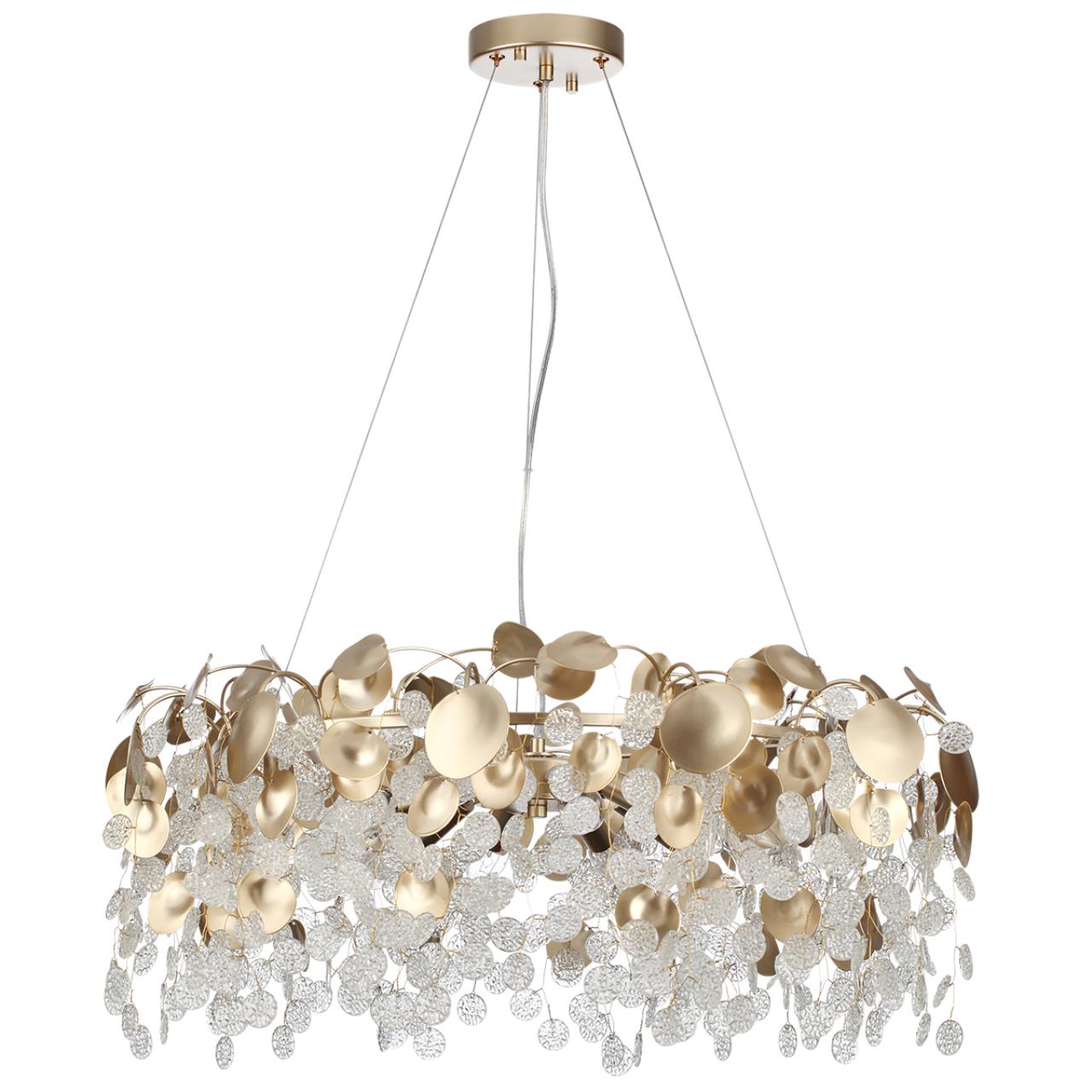 Картинка 5104/10 CLASSIC Odeon Light Люстра COINS